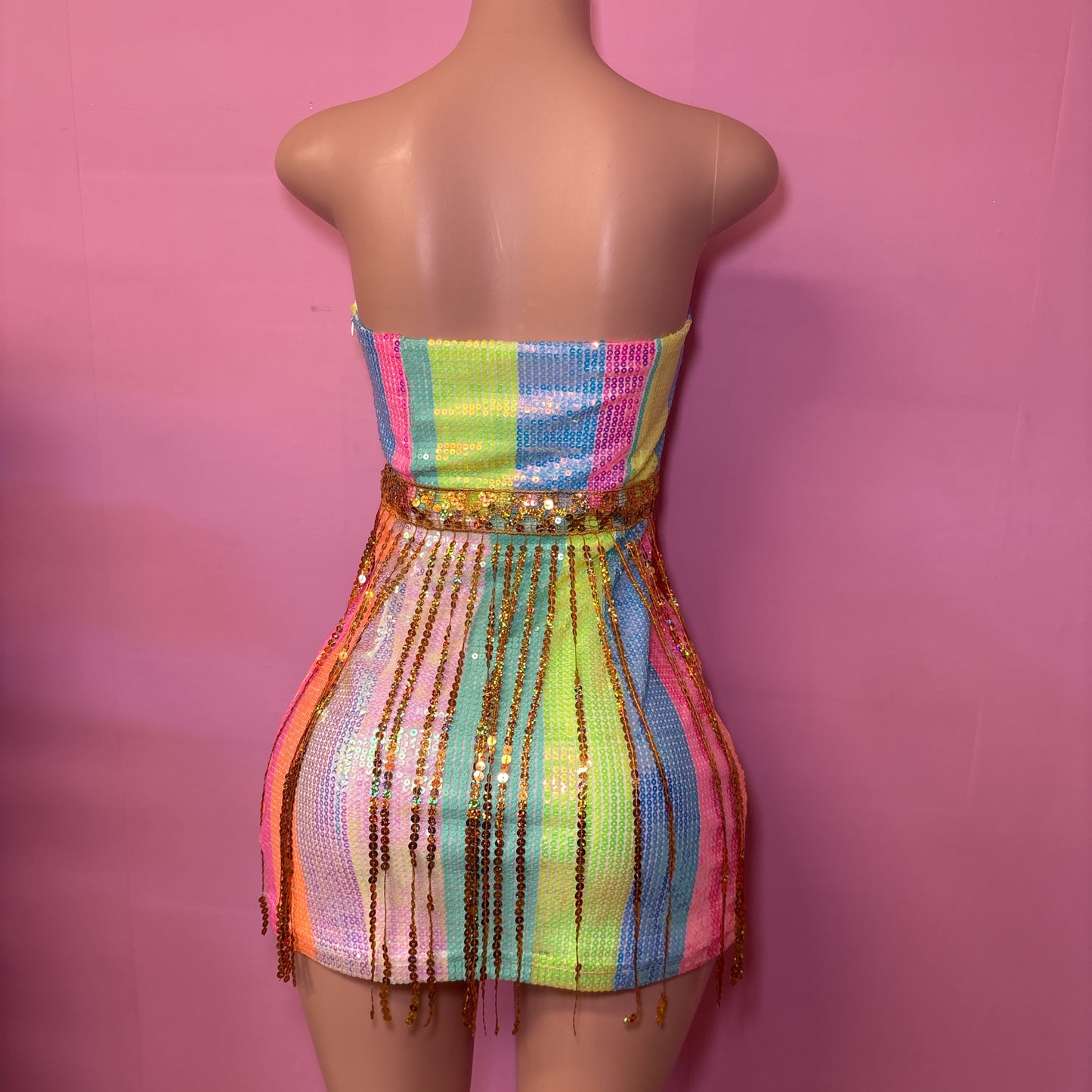 Disco Fever Mini Dress