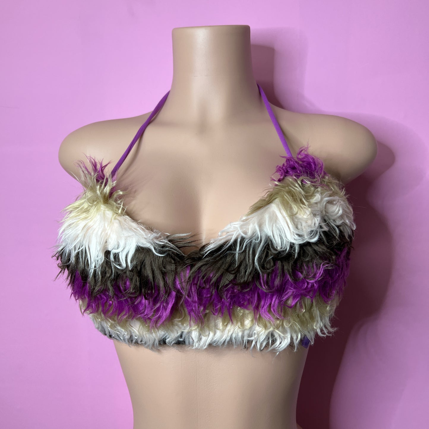Purple Fuzzy Top