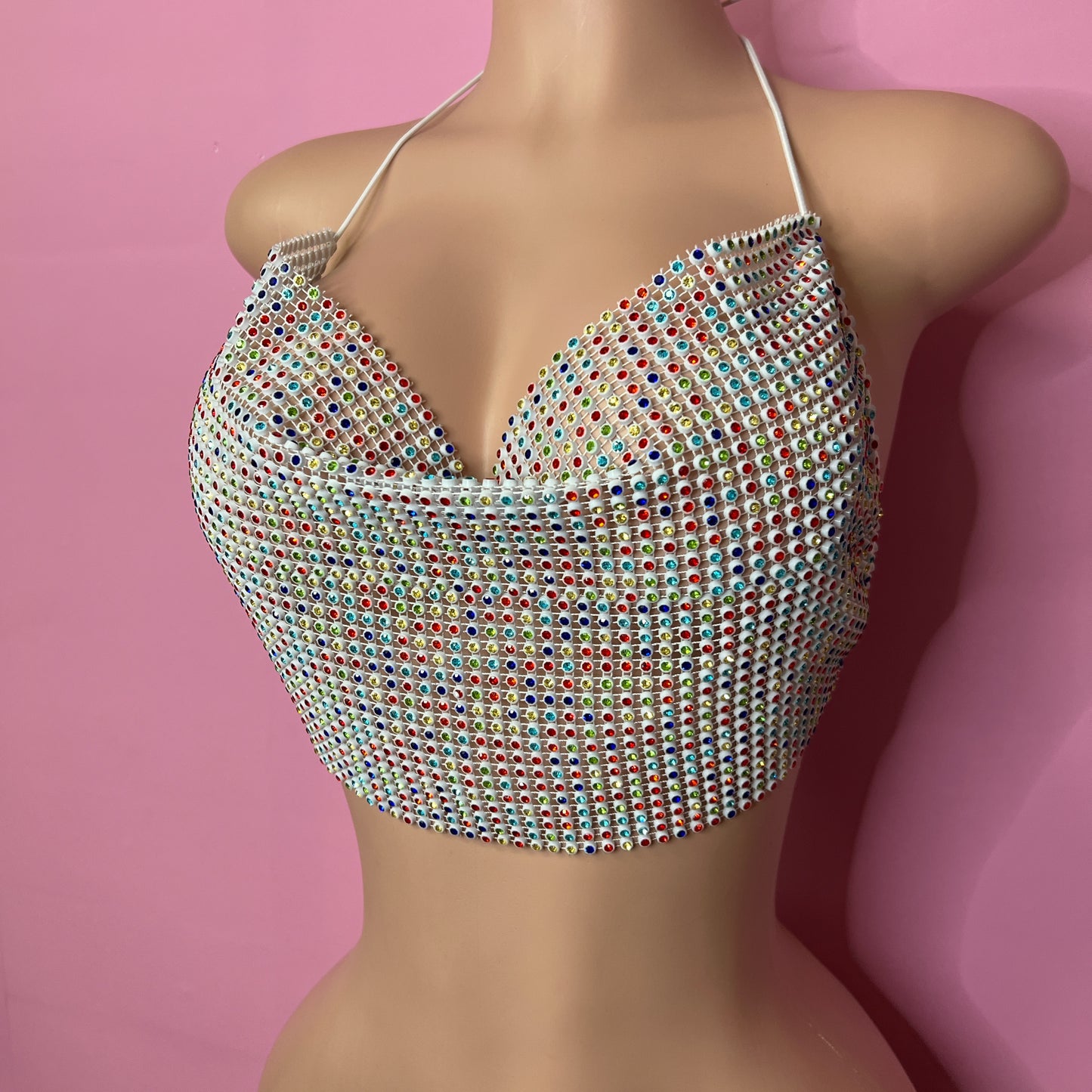 Rainbow Bling Top