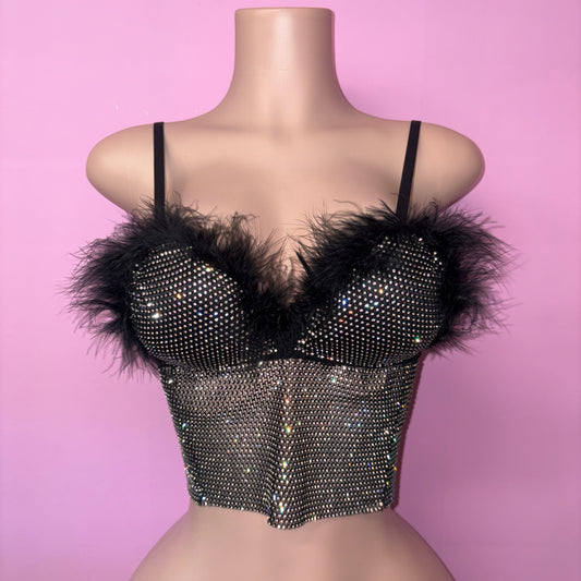 Midnight Sparkle Top