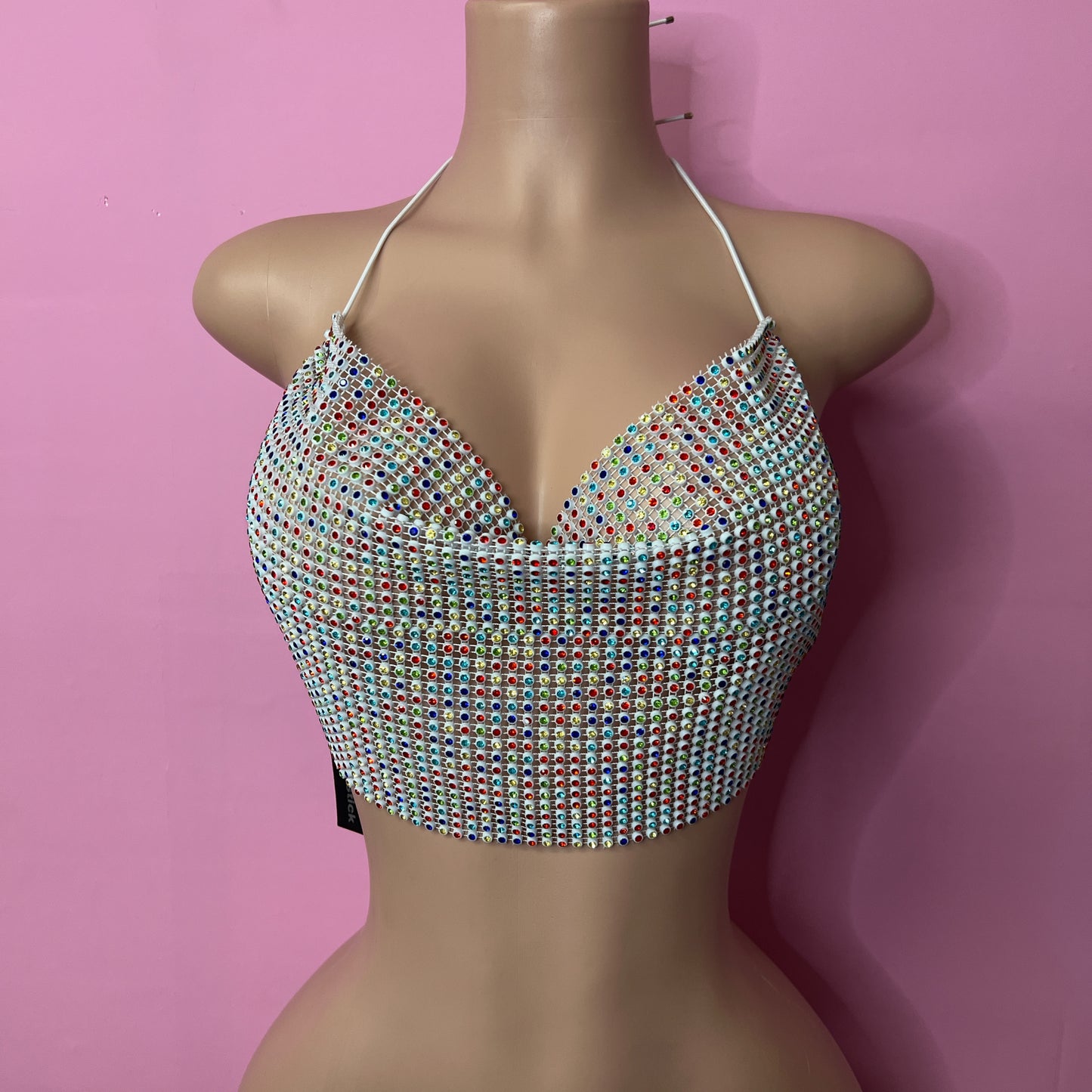 Rainbow Bling Top